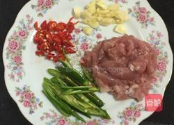 高笋炒肉的做法图解2