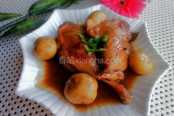 红烧鸭腿小土豆