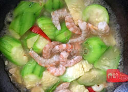 丝瓜虾仁煲的做法图解7