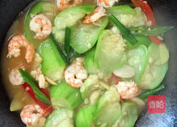 丝瓜虾仁煲的做法图解8