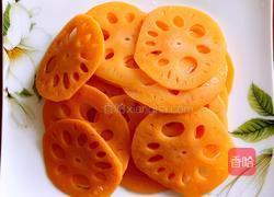 橙汁藕片的做法图解9