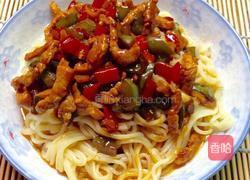 双椒拌面的做法图解10