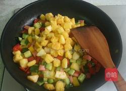 彩蔬馒头丁的做法图解10