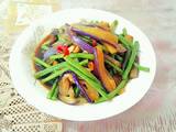 豆角拌茄子