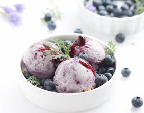 蓝莓冰淇淋[图]
