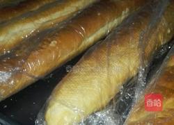 西式青苏酱配烤法棍片(汤类配菜)的做法图解2