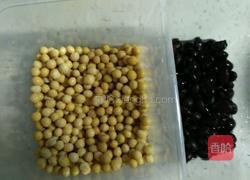 黑黄豆豆浆的做法图解1