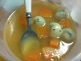 芝麻木瓜汤圆