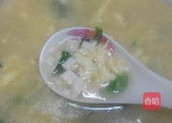 嫩豆腐蛋花汤的做法图解4