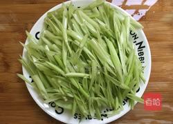 酸辣空心菜梗的做法图解3