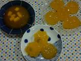 橙汁芒果粒果冻的做法[图]