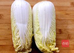 肉末浇汁娃娃菜的做法图解2