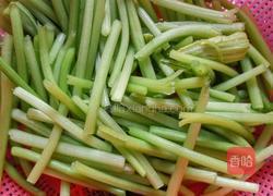 清炒南瓜花的做法图解1