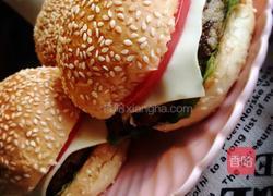 汉堡排的做法图解4