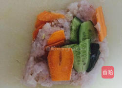 生汆虾丸的做法图解2