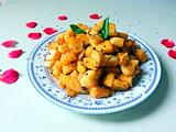 番茄酱炒馒头丁的做法[图]