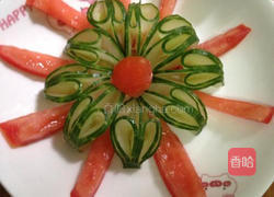 蔬果拼盘的做法图解9