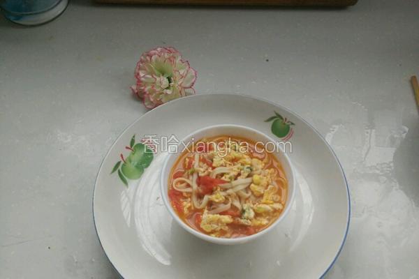 西红柿鸡蛋面