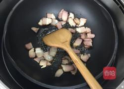 荷兰豆炒腊肉的做法图解2