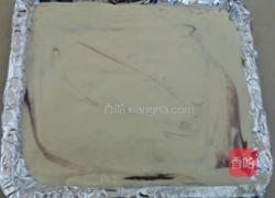 迷彩戚风肉松蛋糕卷的做法图解10