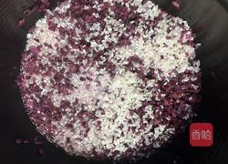 蛋炒紫薯米的做法图解5