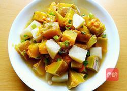 土豆炖南瓜的做法图解6