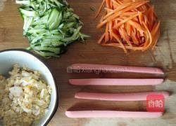 火腿鸡蛋饼的做法图解2