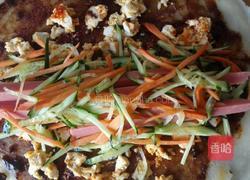 火腿鸡蛋饼的做法图解10