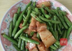 四季豆炒五花肉的做法图解7