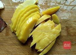 腊肉炒年糕的做法图解4