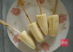 香蕉巧克力棒的做法图解2