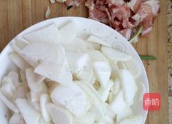 猪肉萝卜片的做法图解1