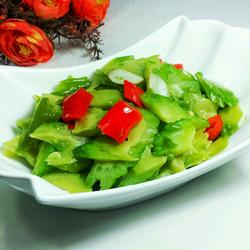 清炒苦瓜的做法[图]