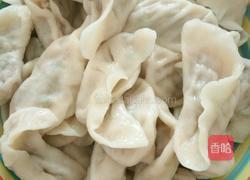 香菇 洋葱 辣椒 猪肉水饺的做法图解7