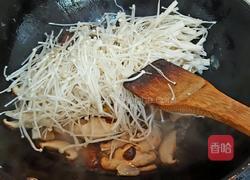 蒜香烧菌菇的做法图解5