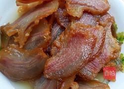 香蒜炒腊肉的做法图解2