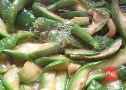 辣椒抖茄子的做法图解6