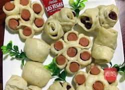 火腿花卷与红枣花卷的做法图解13