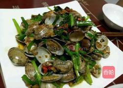 爆炒花甲的做法图解8