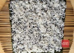 蔬菜寿司的做法图解4