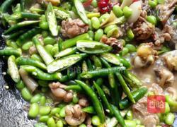 鸡丁炒毛豆的做法图解7