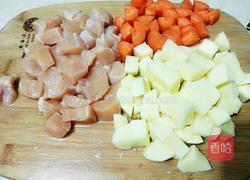 咖喱土豆鸡块的做法图解2