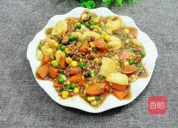 什锦耗油日本豆腐的做法图解10