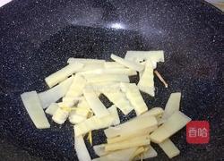 酸笋炒海蛏的做法图解5