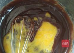 布朗尼杯子蛋糕(巧克力酱版的)的做法图解6