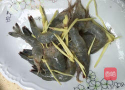 炸凤尾虾的做法图解3