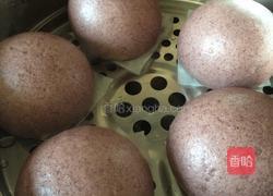 黑米发面馒头的做法图解12