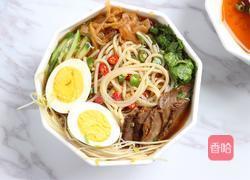 酸辣捞汁荞麦米粉的做法图解7