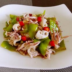 辣炒小鱿鱼的做法[图]