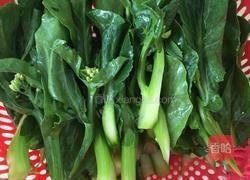 水煮芥兰菜的做法图解1